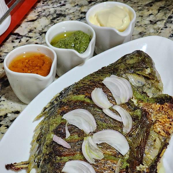 poisson braisé